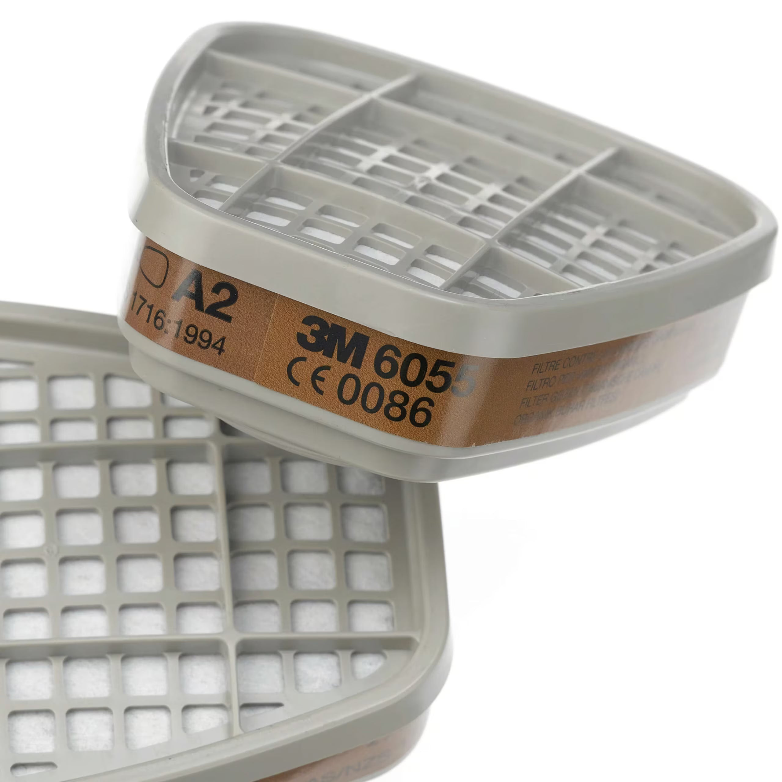 3M 06055 (auch 06915) Aktivkohlefilter A2, 1 Paar