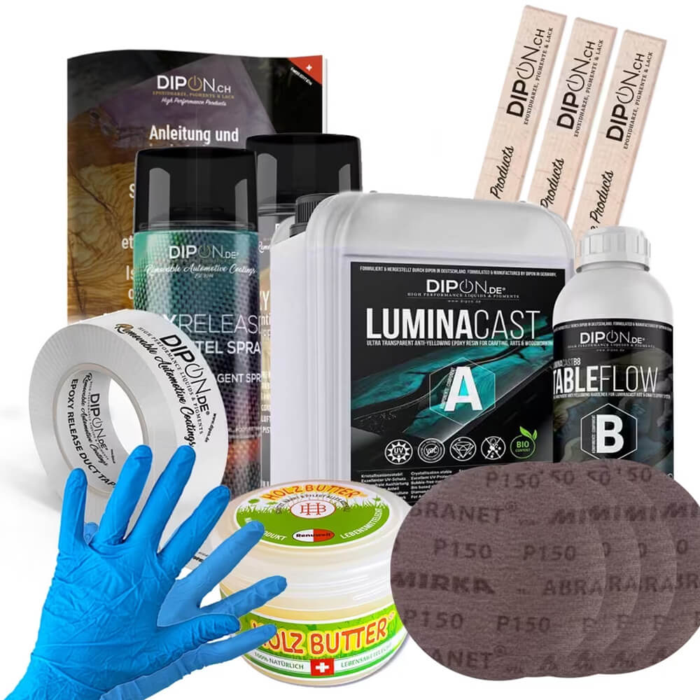Mega-Deal: Epoxidharz Kreativ-Set Servierbrett (Cutting Board)