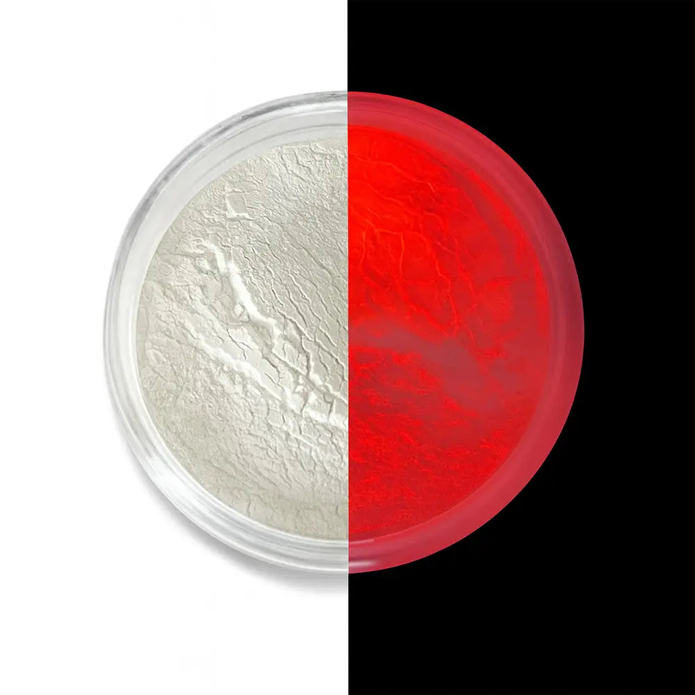 Glow in the Dark Pigment – Red (leuchtet rot)