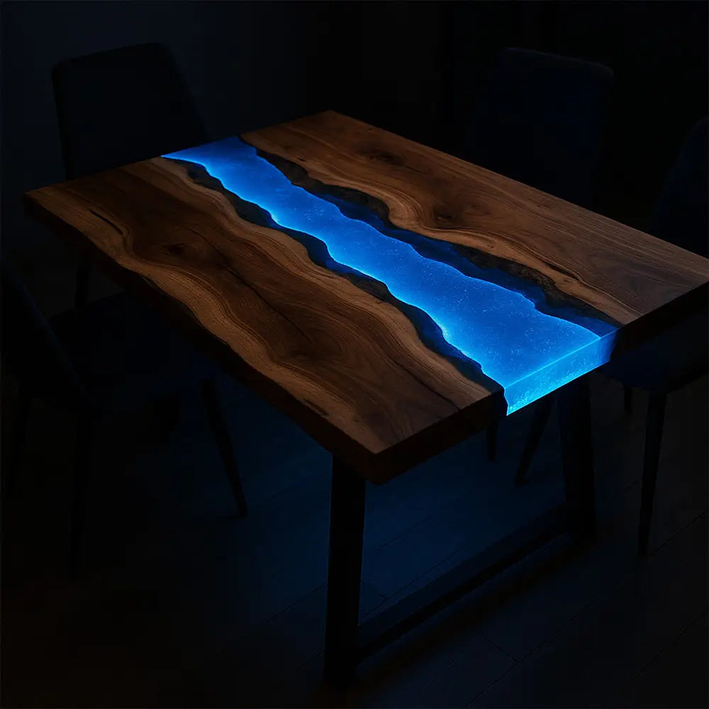 Glow in the Dark Pigment – Saphirblau (leuchtet blau)