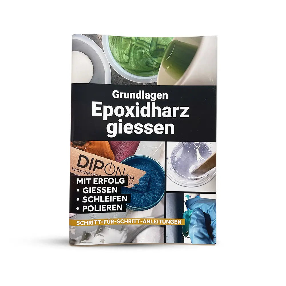 Schmales Buch: Grundlagen Epoxidharz giessen – DEUTSCH