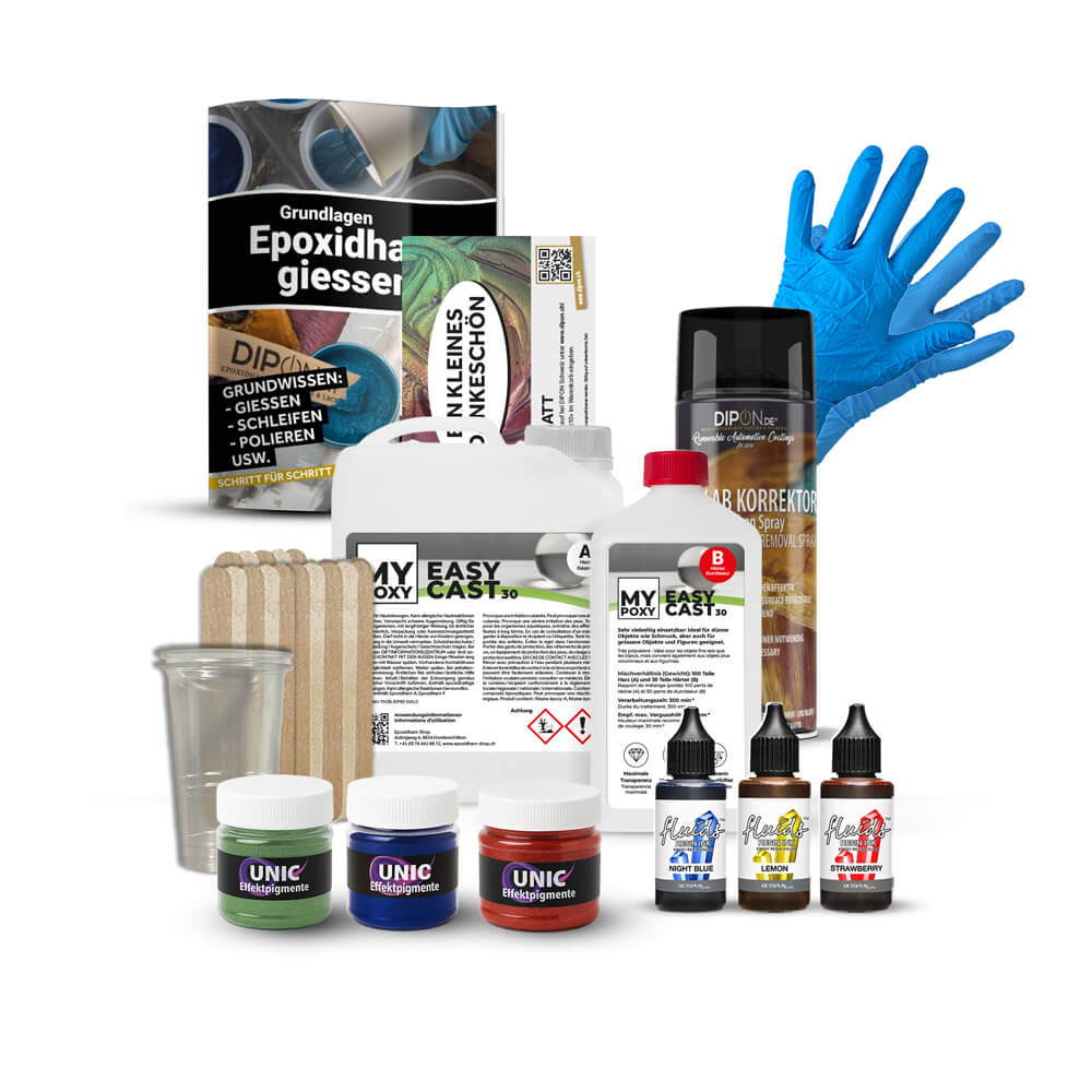 Mega-Deal: Epoxidharz Starter-Set Medium – ideal für kreative Experimente