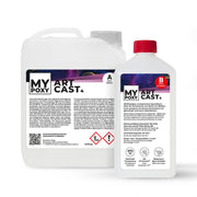 MYPOXY ArtCast 4 – Kunstwerke (Bilder), Wellentechnik, Deckschichten (TopCoats)