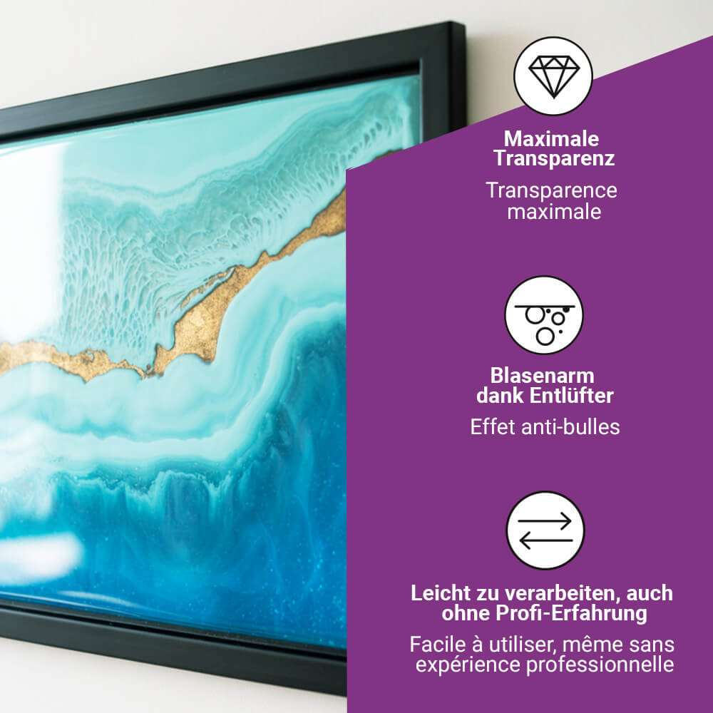 MYPOXY ArtCast 4 – Kunstwerke (Bilder), Wellentechnik, Deckschichten (TopCoats)