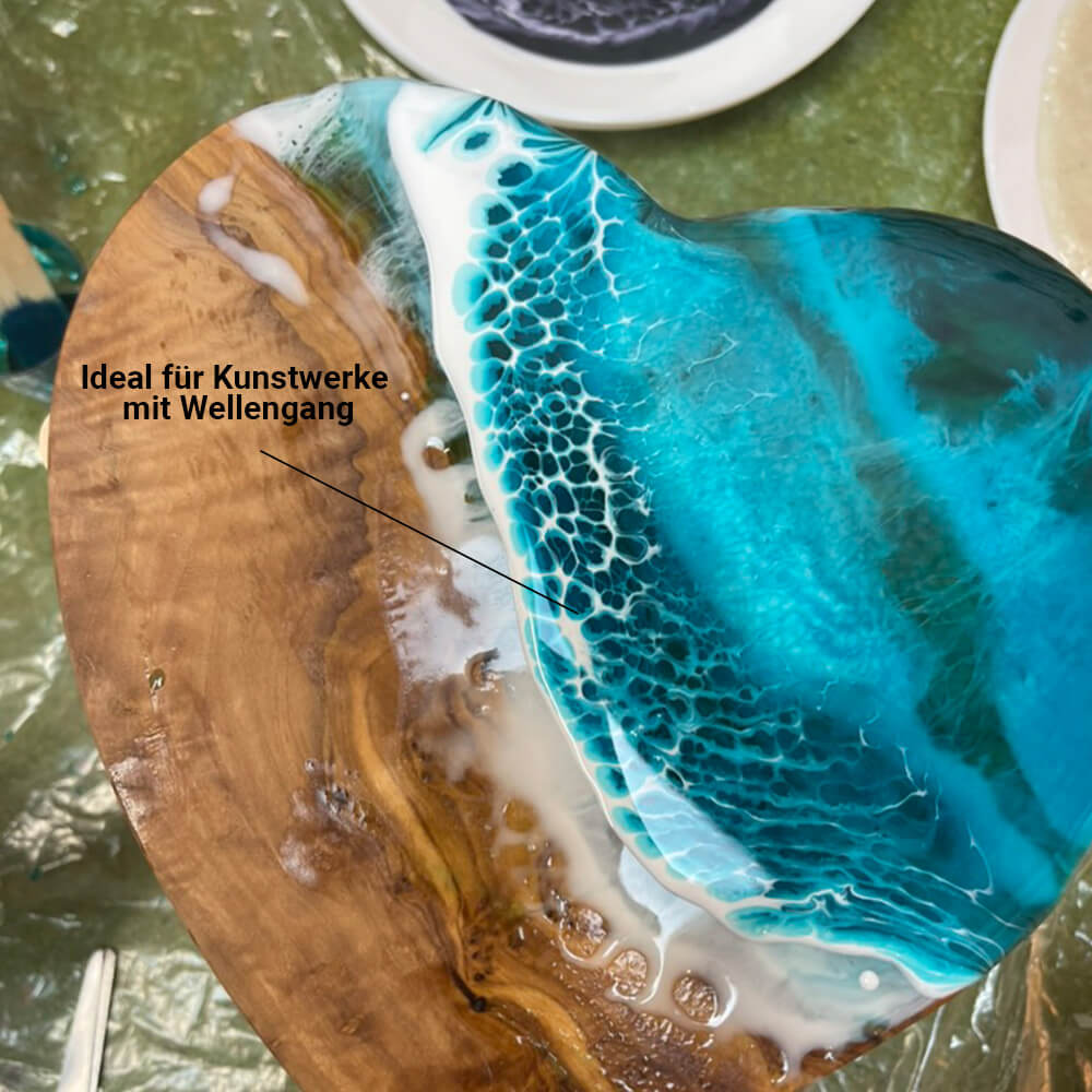 MYPOXY ArtCast 4 – Kunstwerke (Bilder), Wellentechnik, Deckschichten (TopCoats)