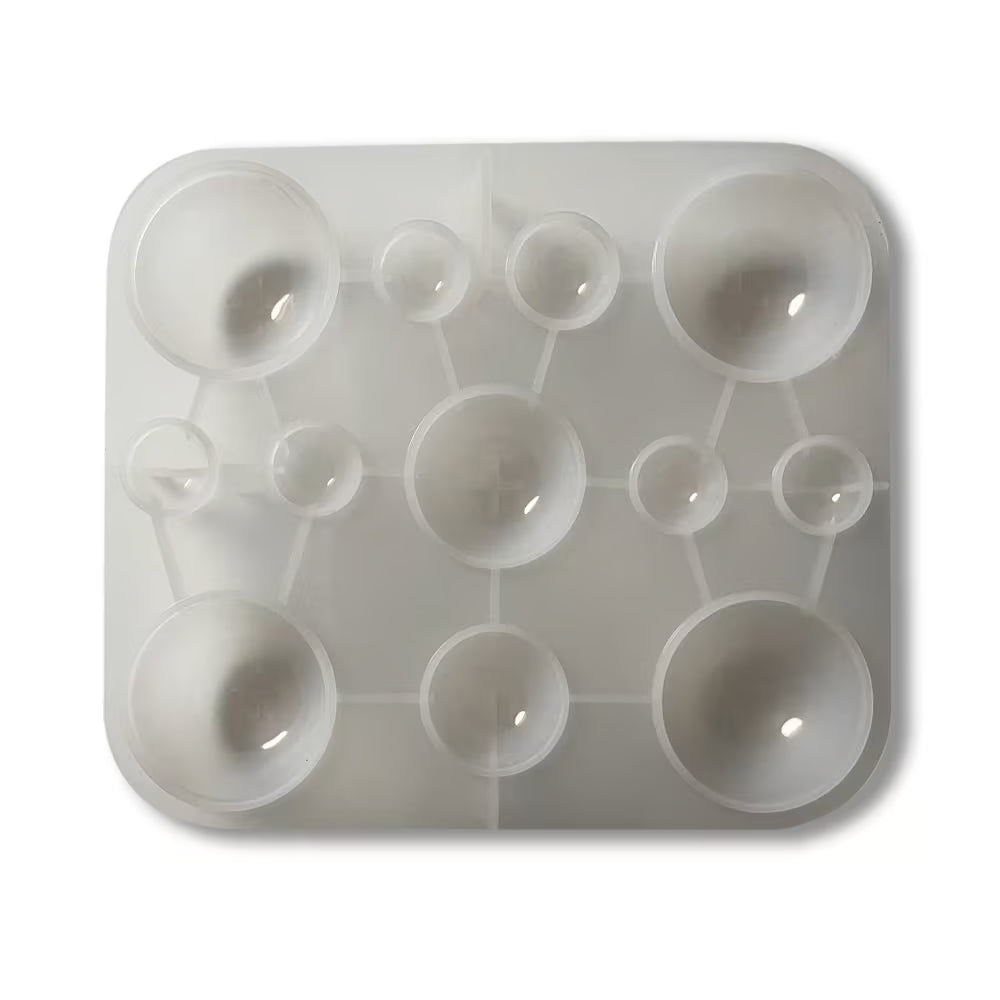 Silikonform Halbkugeln (Kugeln)