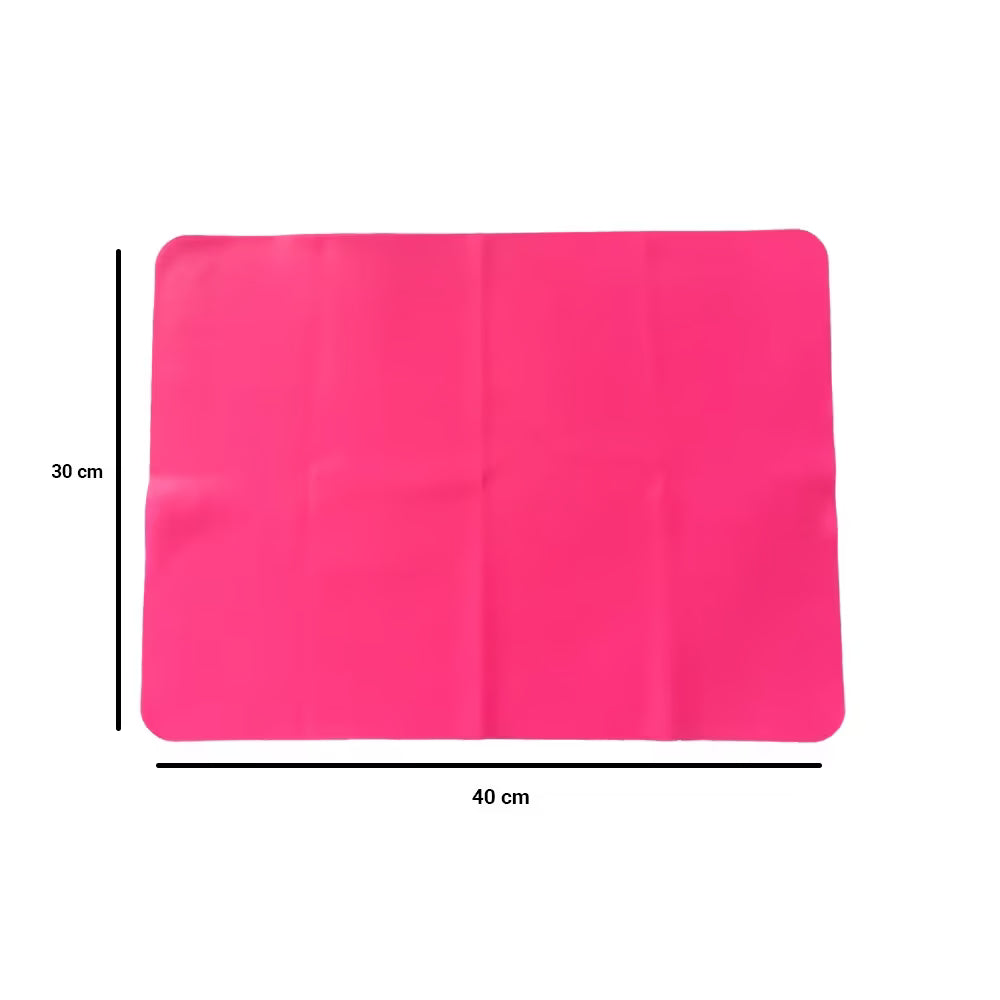 Silikon-Schutzmatte in pink, 30 x 40cm