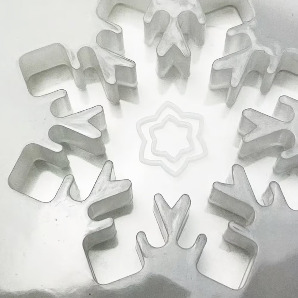 Silikonform Weihnachten, 6 Motive