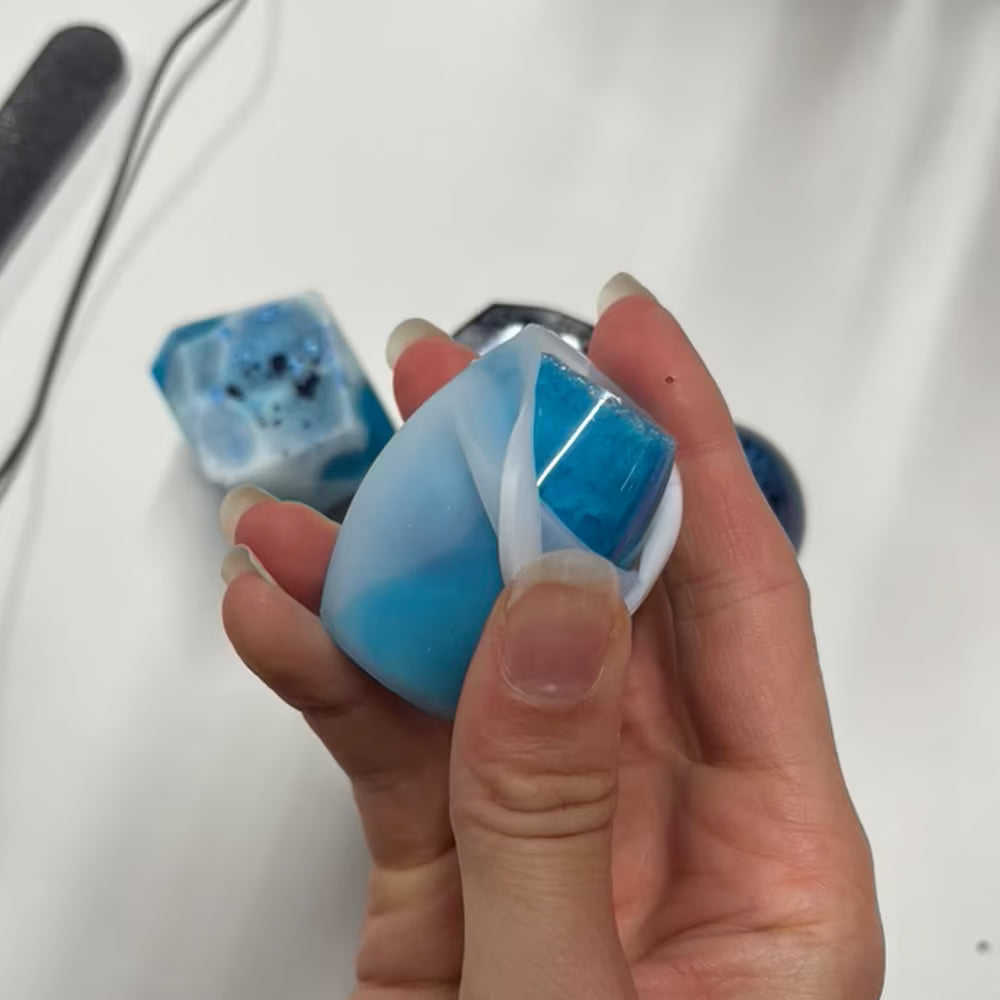 Silikonform und Module als Flaschenverschlüsse