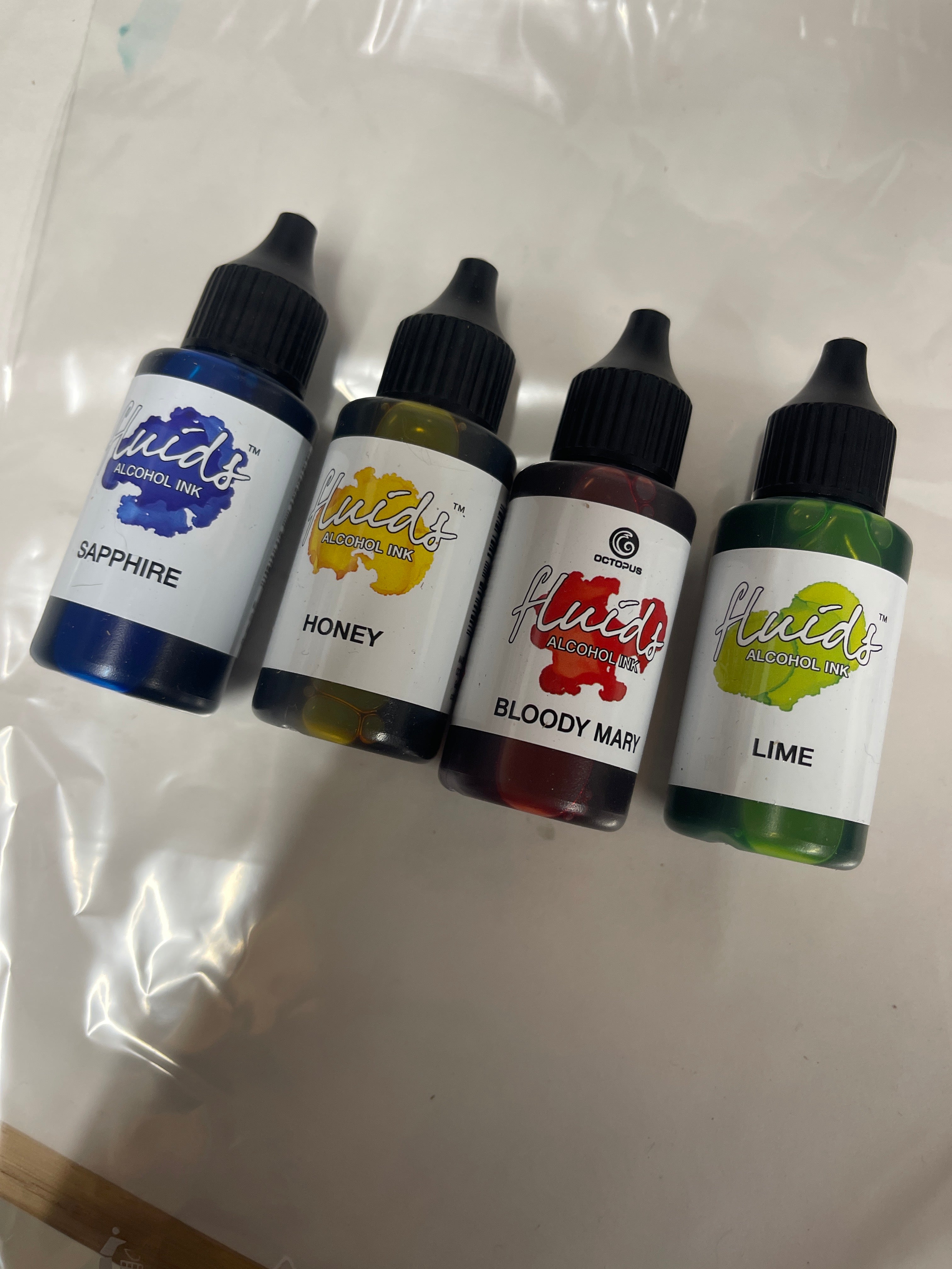 Restposten: Alcohol Ink 4 Stück (nr.12)