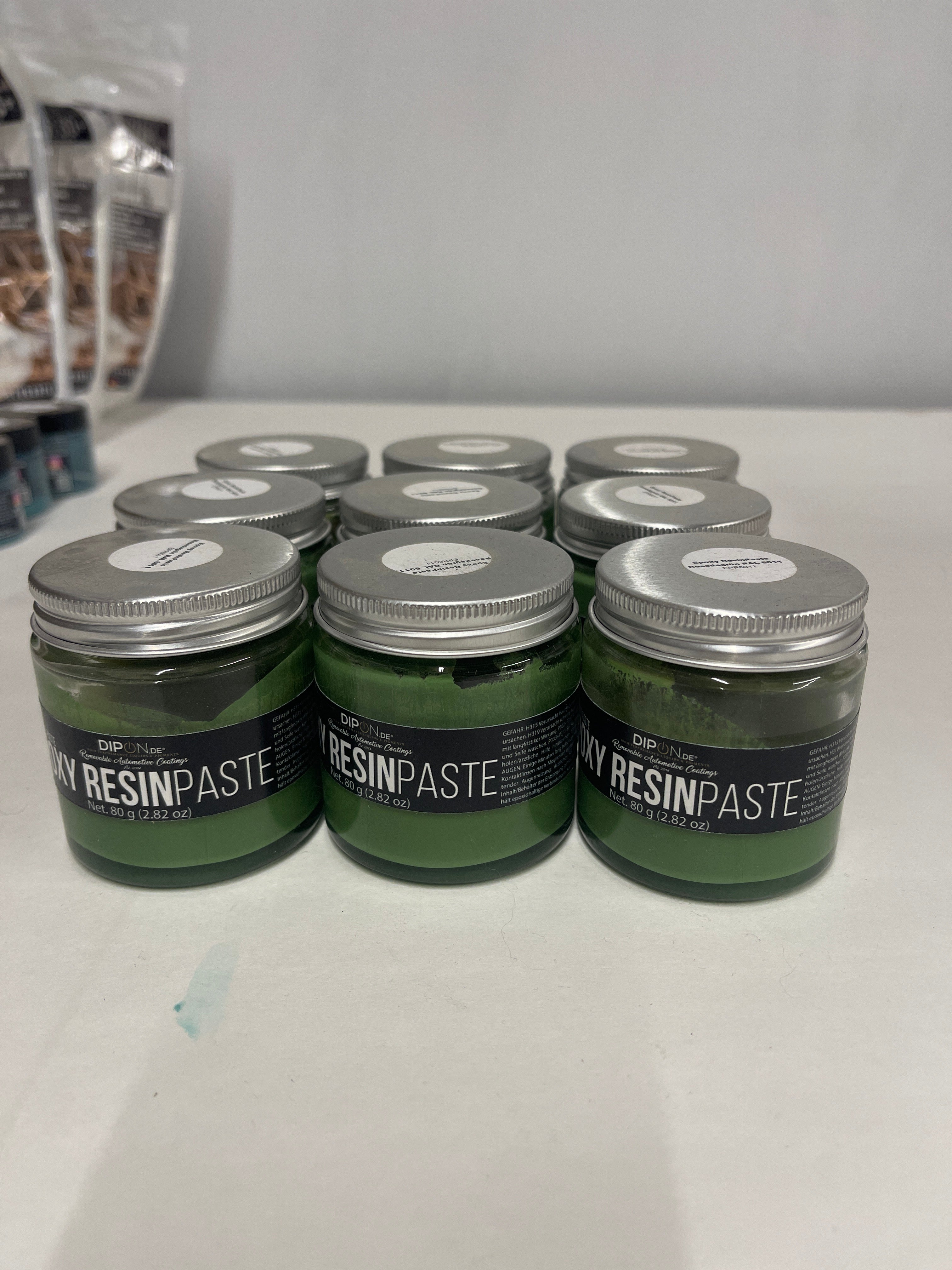 Article en liquidation : Pâte colorante opaque, vert réséda, 20 g
