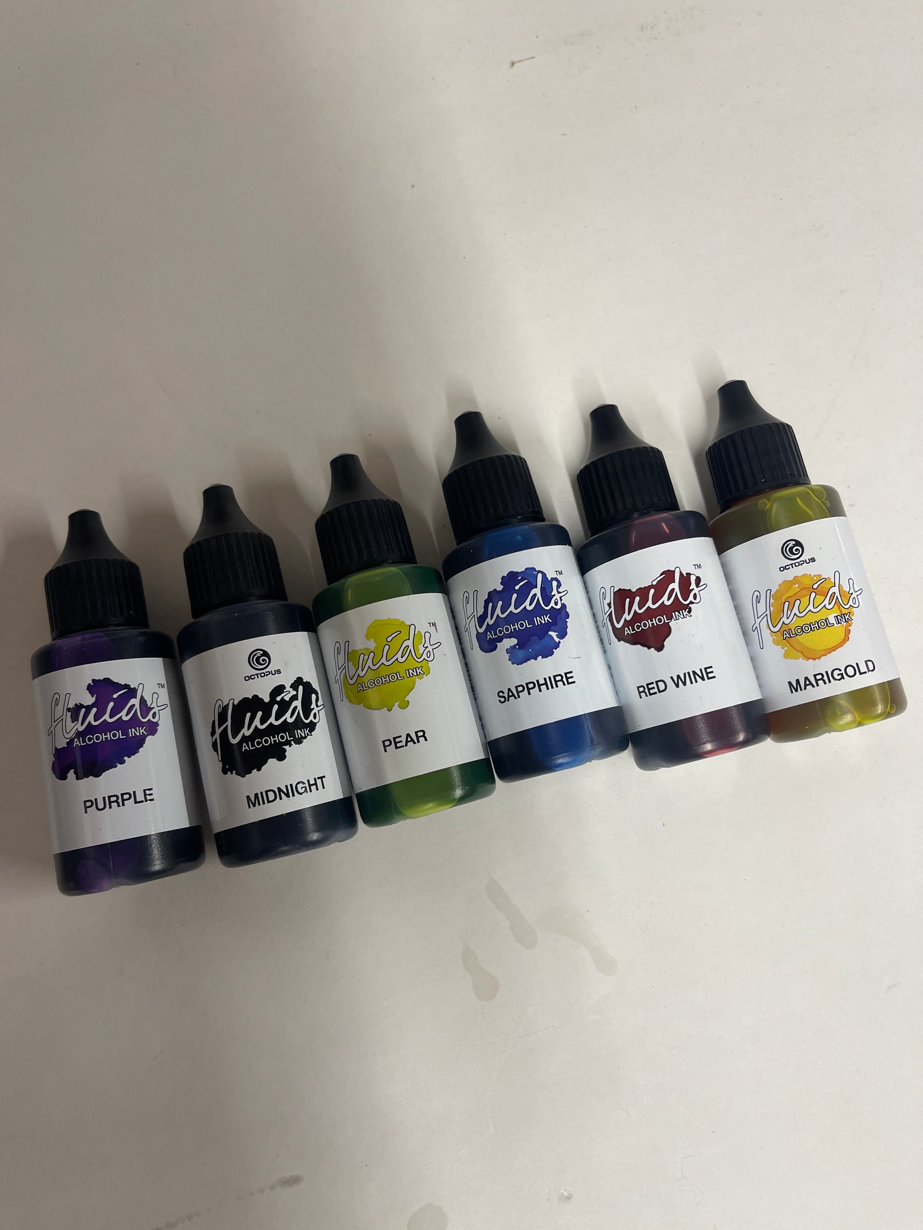 Restposten: Alcohol Ink 6 Stück (nr.17)