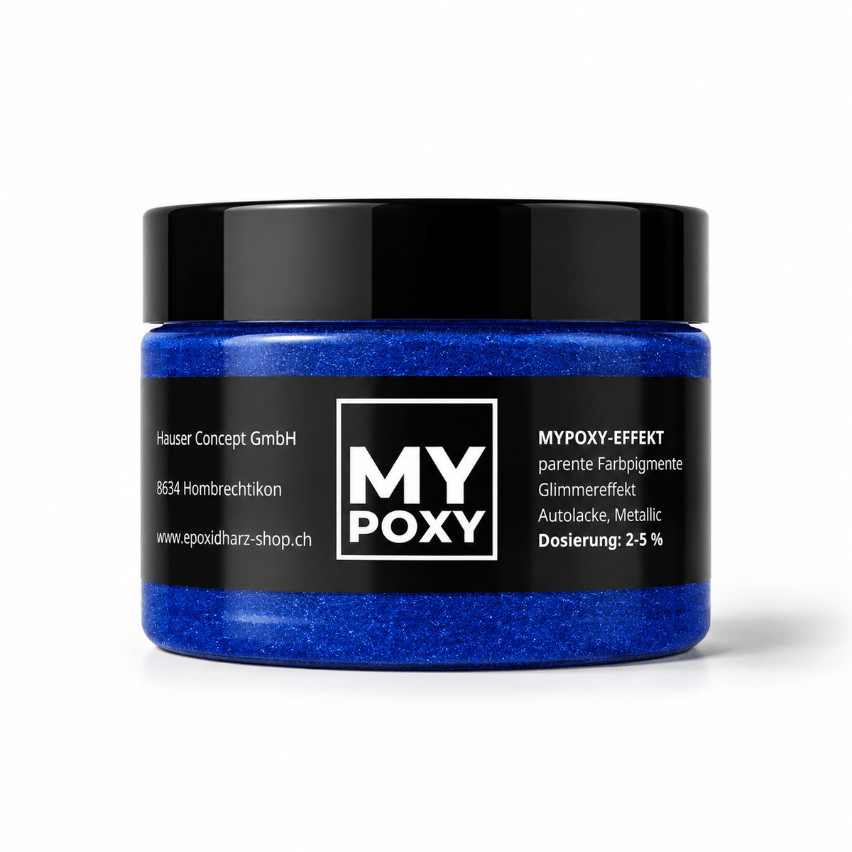 Pigment à effet «Tiefseeblau»