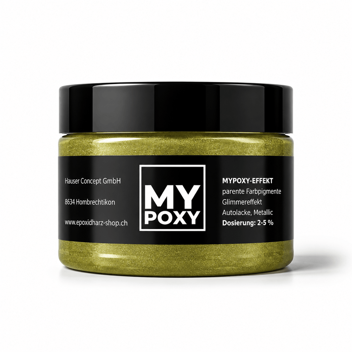Pigment à effet «Olivengrün»