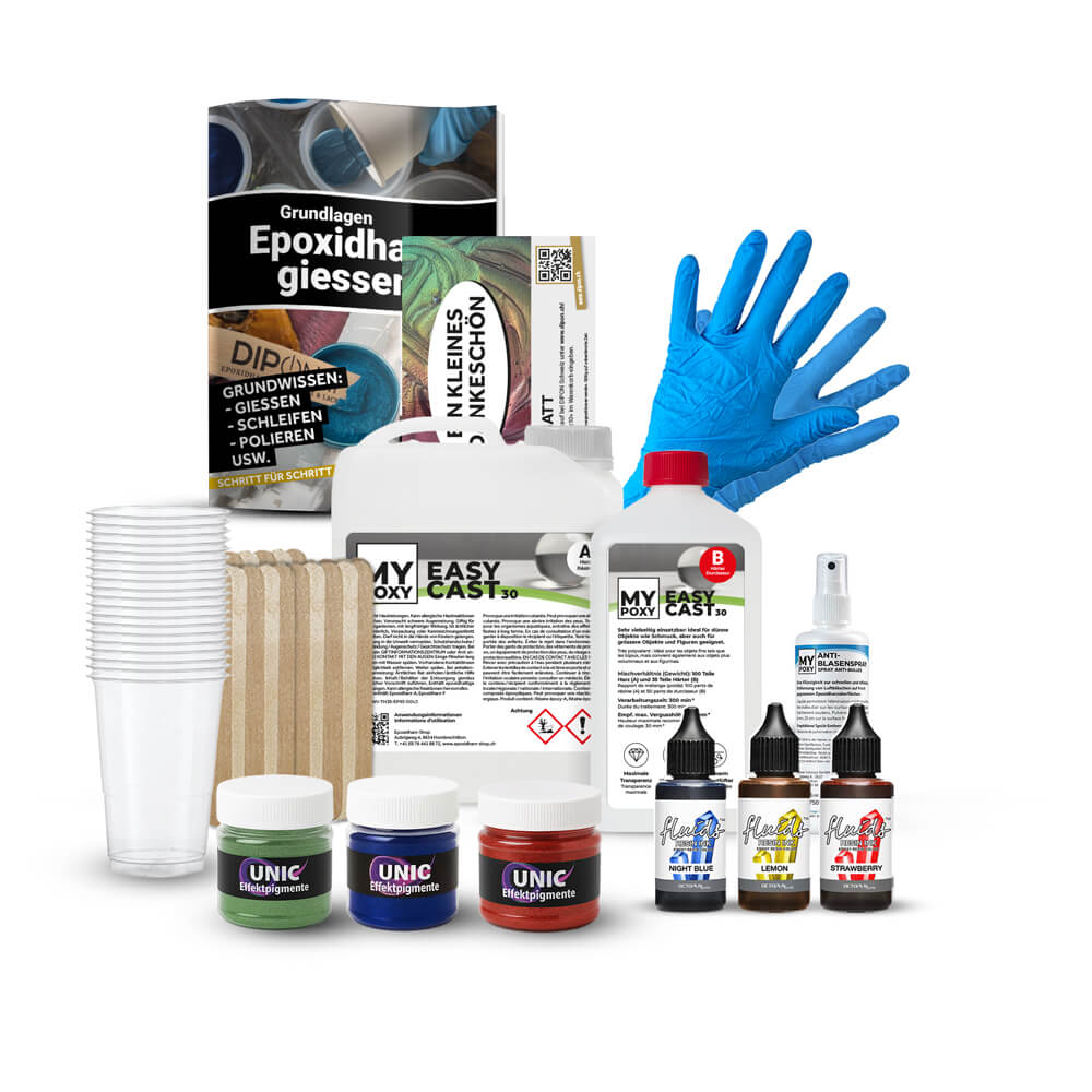 Mega-Deal: Epoxidharz Starter-Set Medium – ideal für kreative Experimente