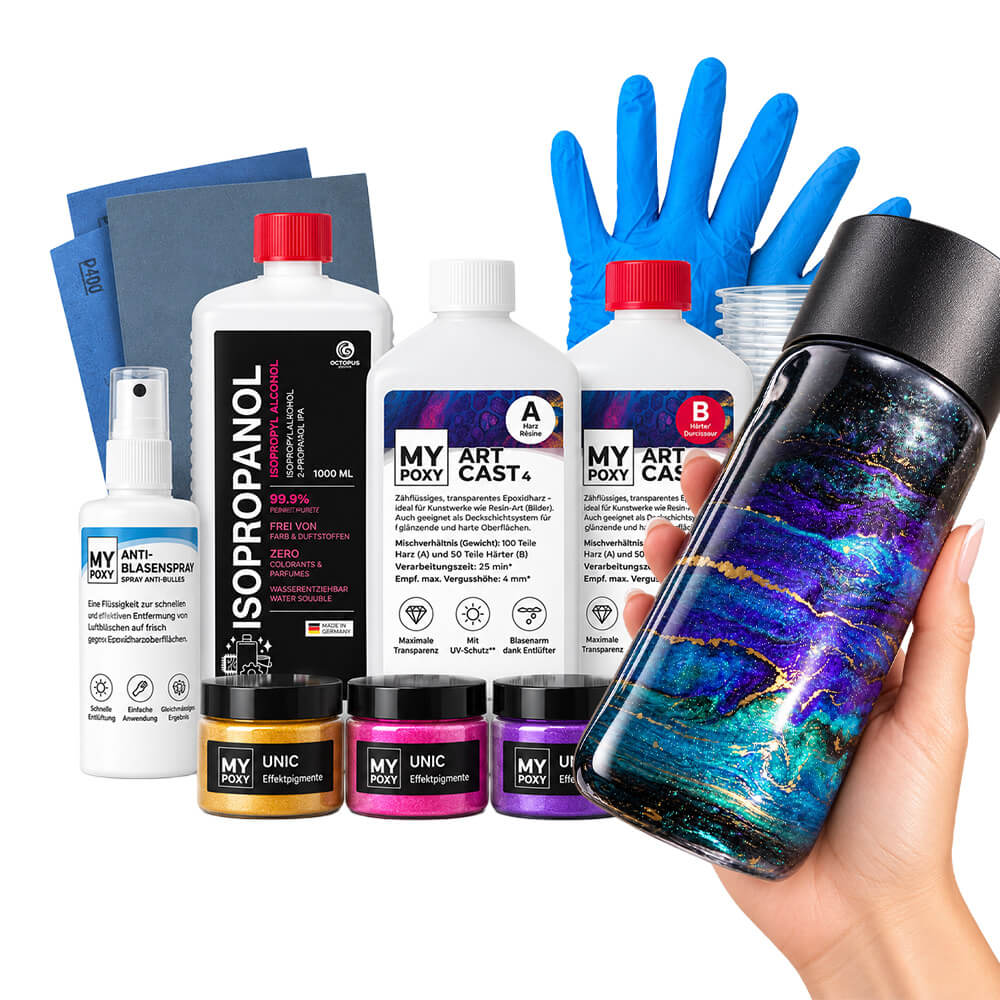 Tumbler Starter-Set – Epoxidharz Trinkbecher gestalten ✨