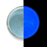 Glow in the Dark Pigment – Saphirblau (leuchtet blau)