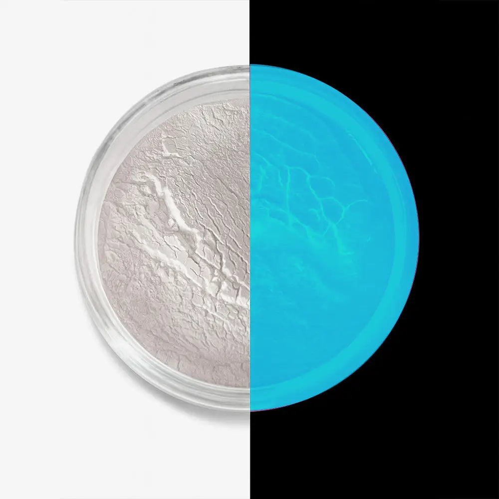 Glow in the Dark Pigment – Blue (leuchtet blau)