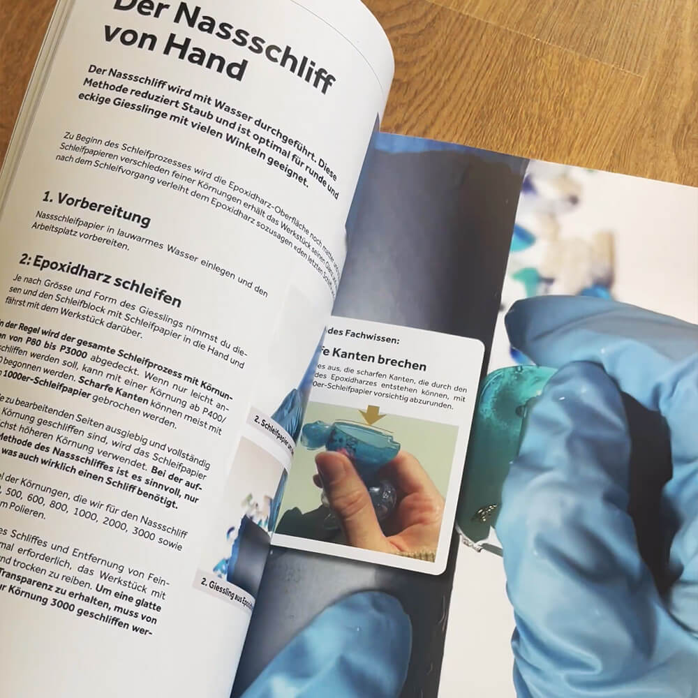 Heft: Grundlagen Epoxidharz giessen – (Neuauflage) DEUTSCH