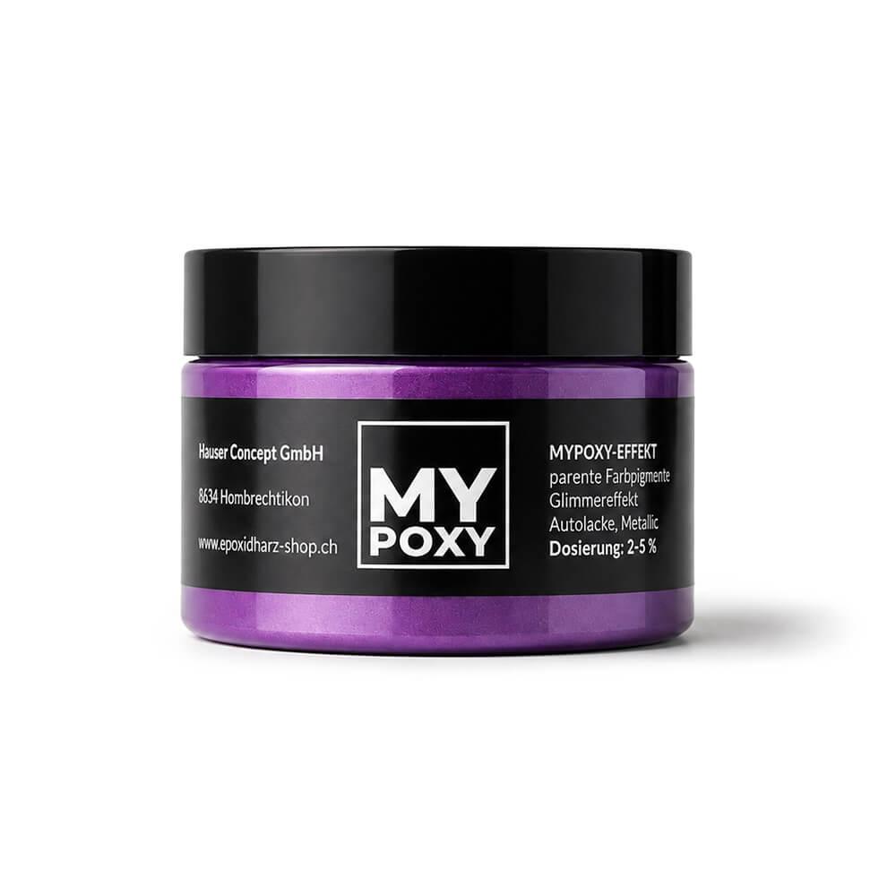 Pigment à effet «Mystisches Violett»