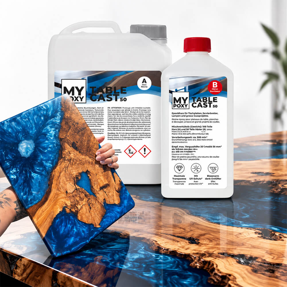 MYPOXY TableCast 50 - Für grosse Vergüsse ab 1 cm bis 10 cm