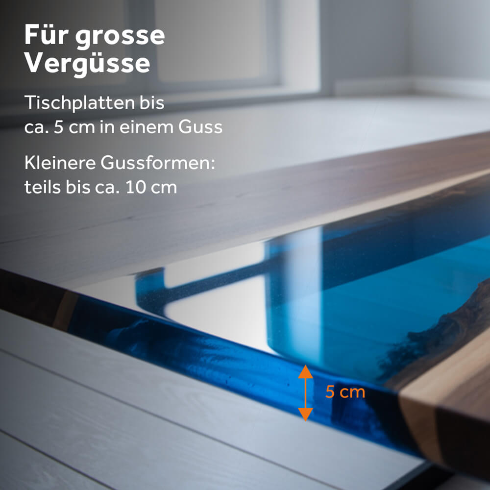 MYPOXY TableCast 50 - Für grosse Vergüsse ab 1 cm bis 10 cm