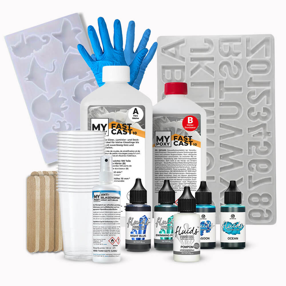 Mega-Deal: Epoxidharz Starter-Set für Meerestiere-Schlüsselanhänger (Coming Soon)
