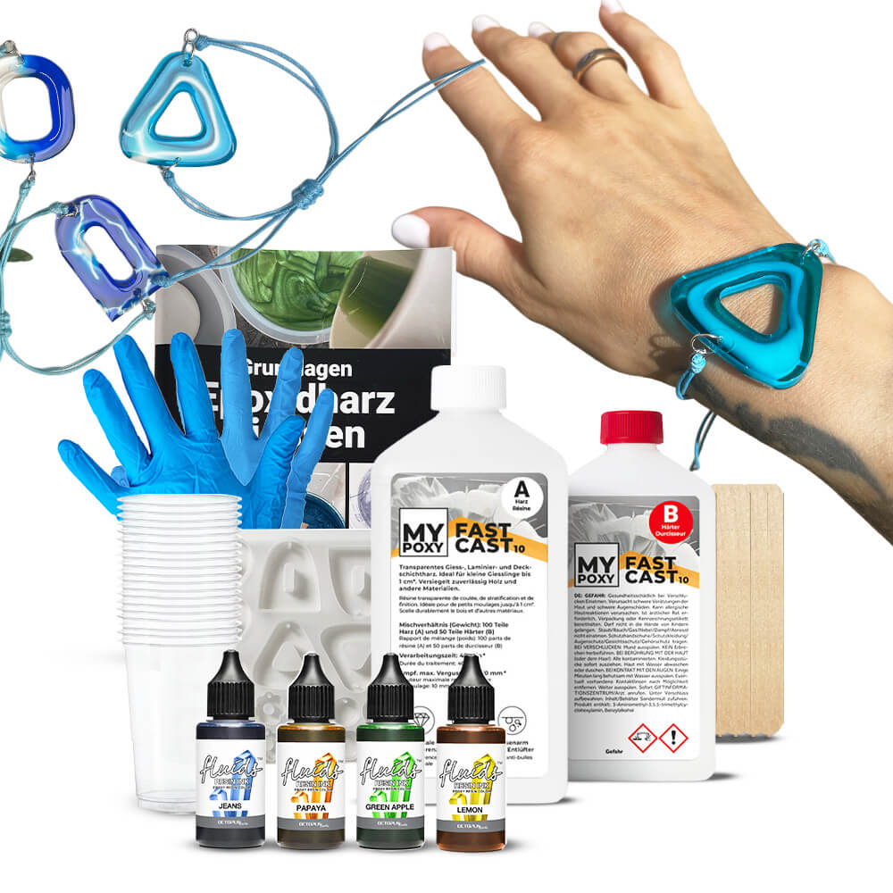 Mega-Deal: Epoxidharz Starter-Set giesse deinen individuellen Schmuck