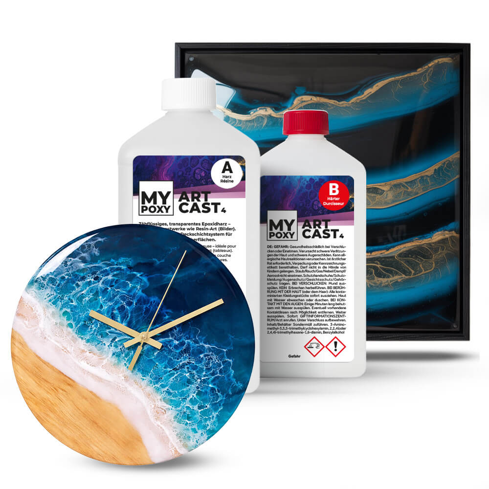 MYPOXY ArtCast 4 - Für Bilder & Kunst bis 4 mm