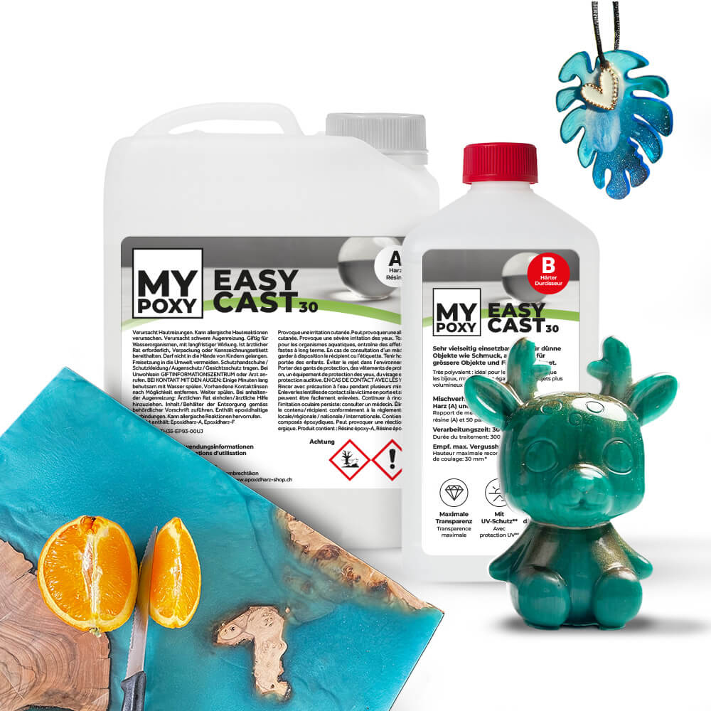 MYPOXY EasyCast 30 - Für Anfänger & Allrounder bis 5 cm