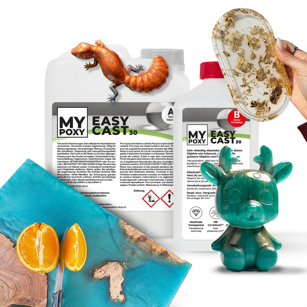 MYPOXY EasyCast 30 - Für Anfänger & Allrounder bis 5 cm