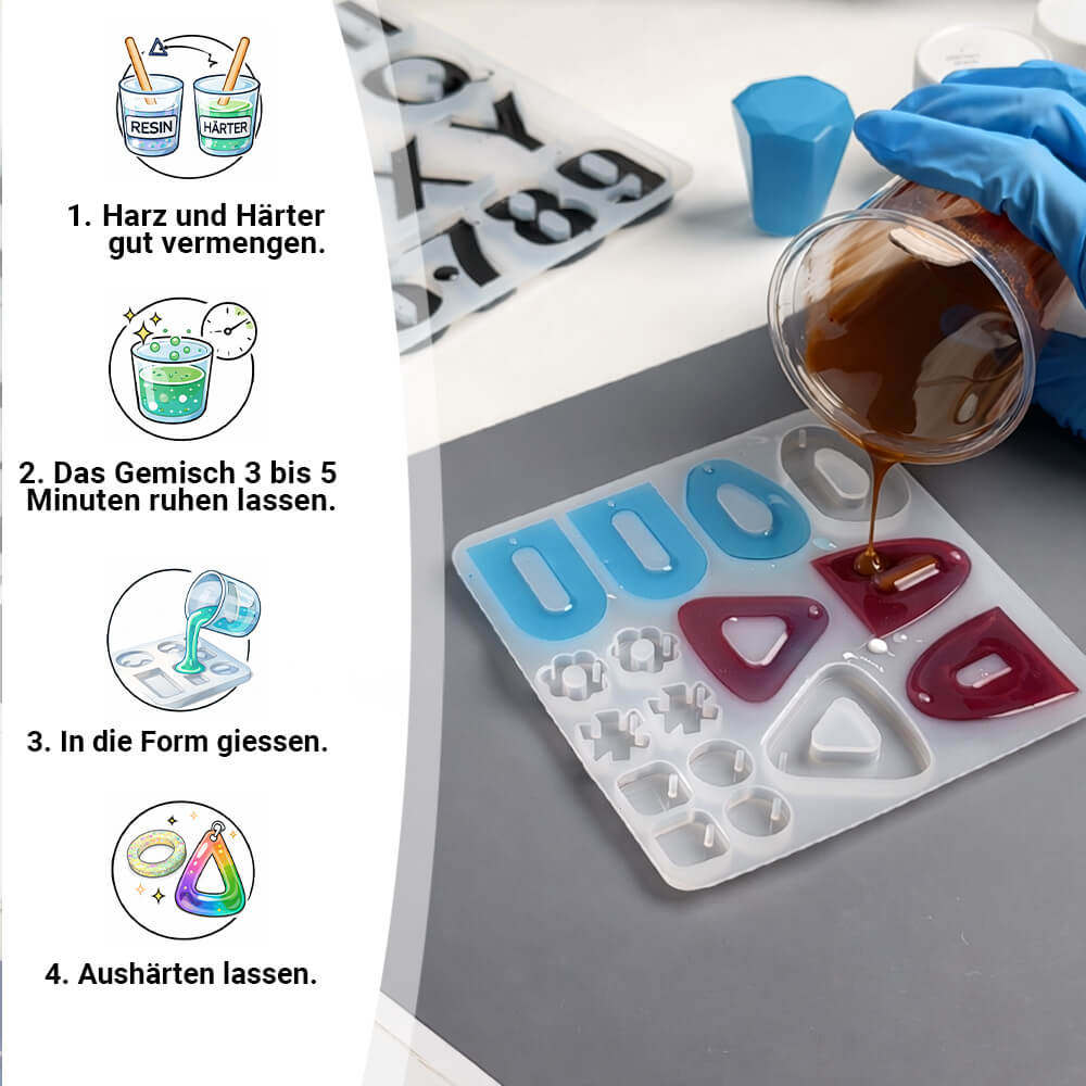 Mega-Deal: Epoxidharz Starter-Set giesse deinen individuellen Schmuck