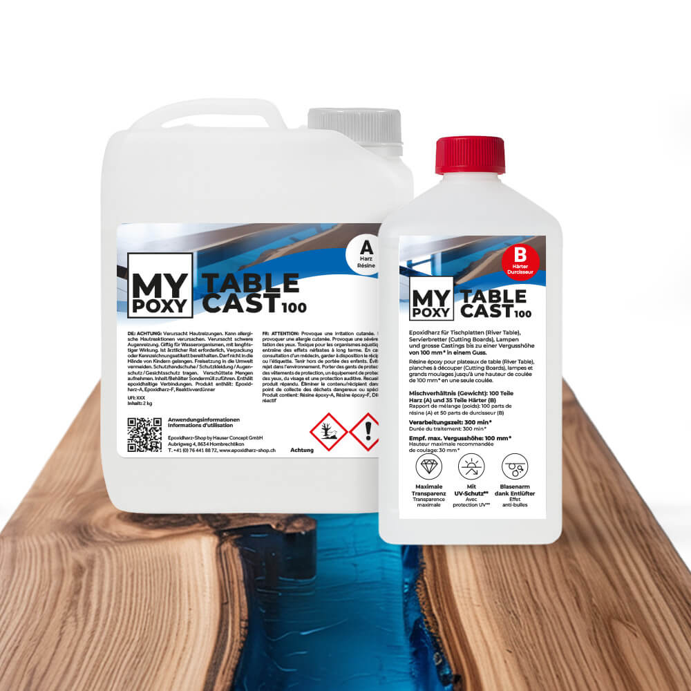 MYPOXY TableCast 100 - Für grosse Vergüsse bis 10 cm