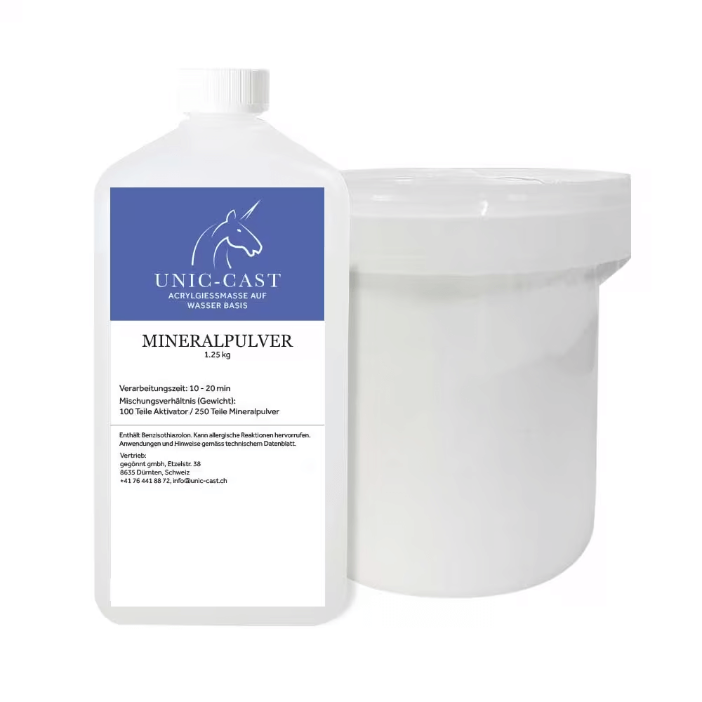 Unic-Cast (Acrylgiessmasse, Acrylharz auf Wasserbasis)