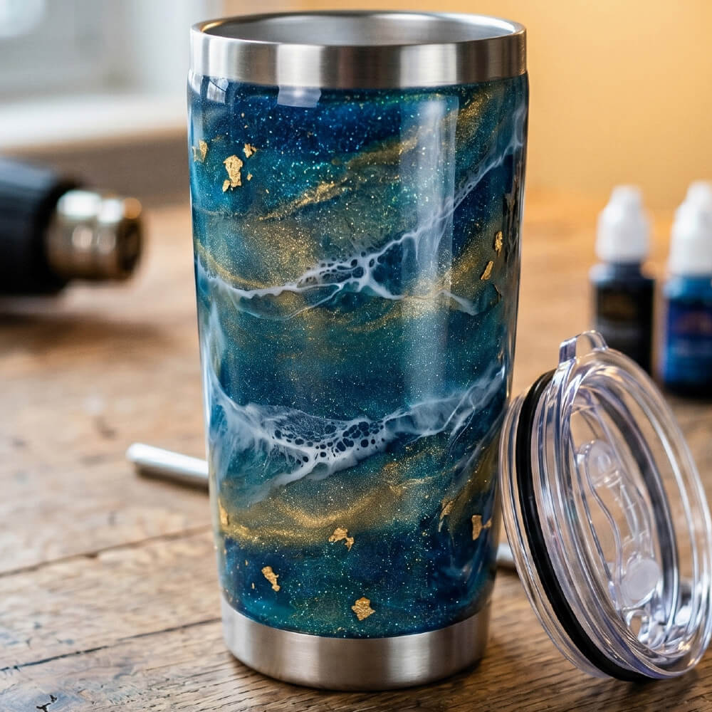 Tumbler Starter-Set – Epoxidharz Trinkbecher gestalten ✨