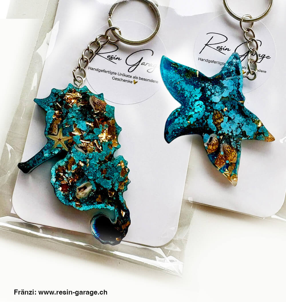 Colorants transparents à base d'alcool pour résine époxy (composition bleue)