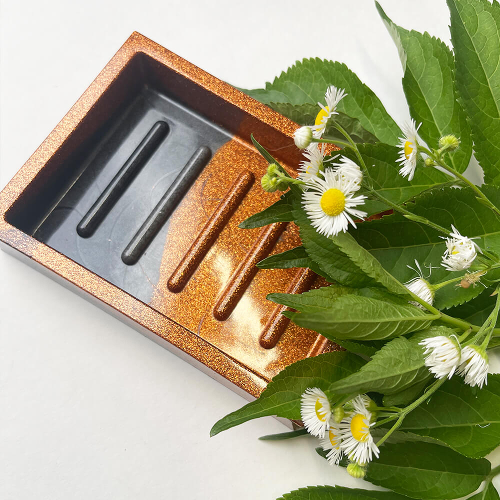 Distributeur de savon en moule en silicone