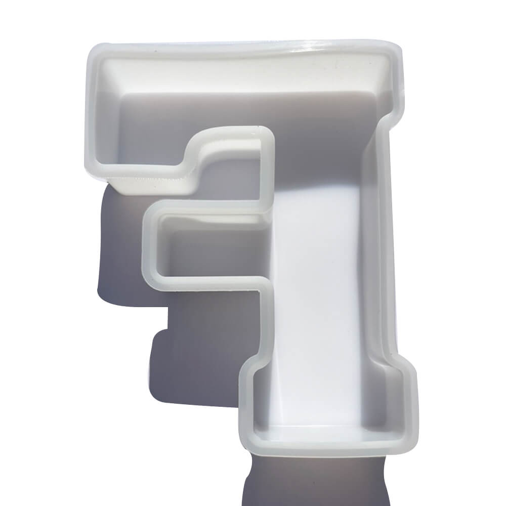 Silikonformen Buchstaben (Einzelstücke), ca. 13 cm auf 16 cm, Giessdicke ca. 3 cm