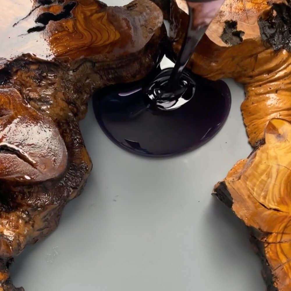 Transparente Alkoholfarben für Epoxidharz