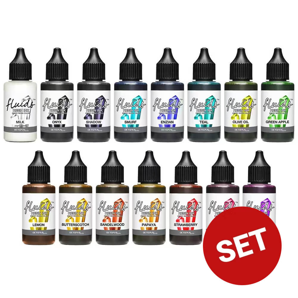 Transparente Alkoholfarben für Epoxidharz (Farbmix)