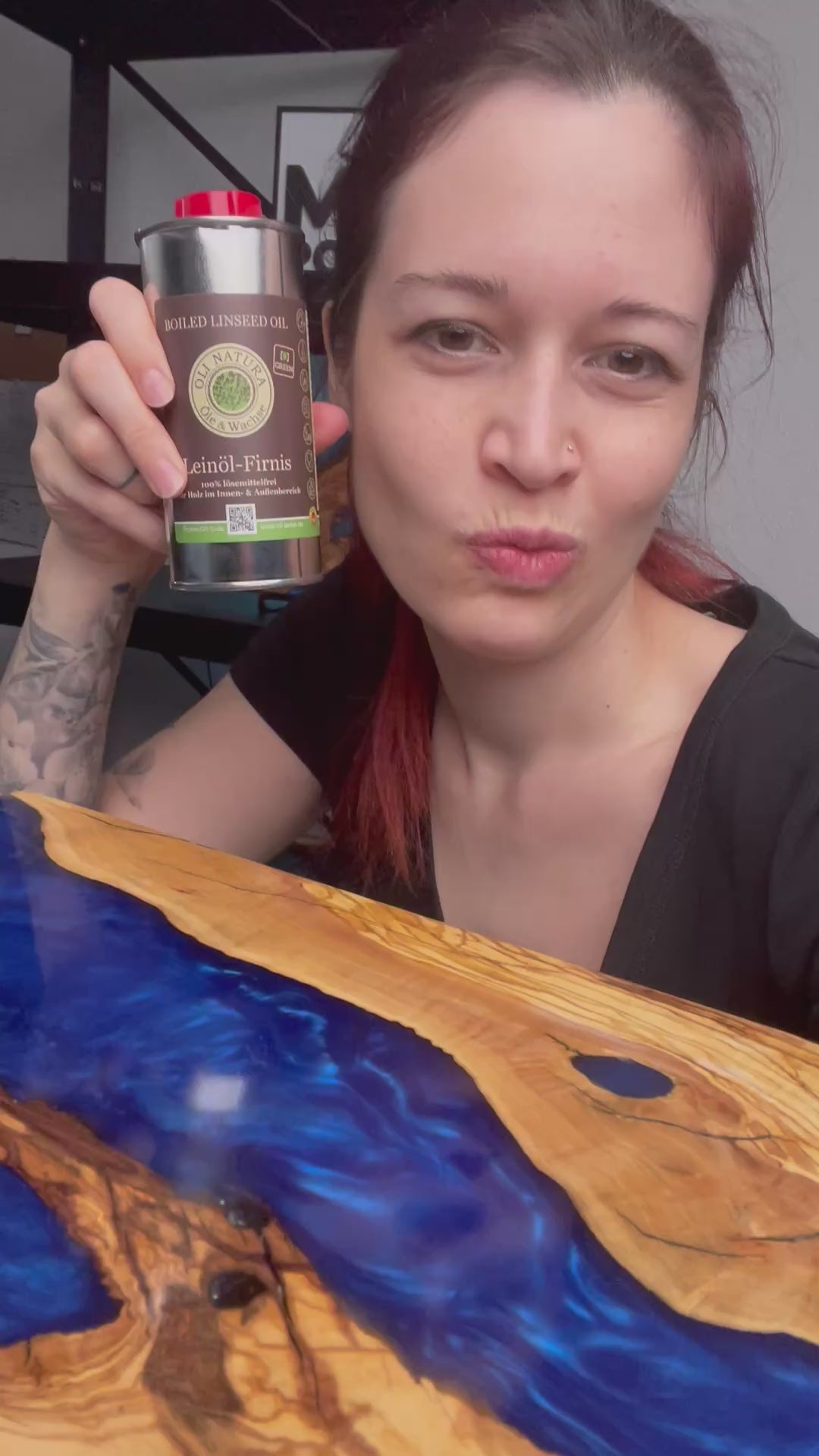Charger la vidéo : Leinöl-Firnis, 250 ml