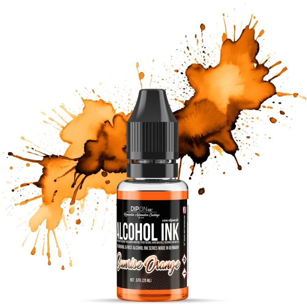 Restosten: Sunrise Orange Alcohol Ink, 20 ml